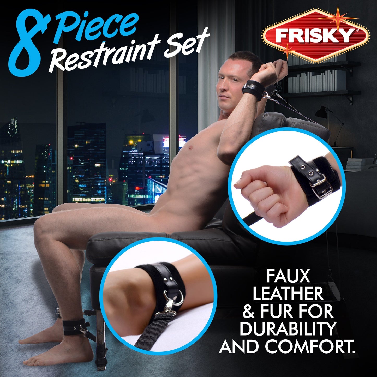 Frisky 8-Piece Restraint Set