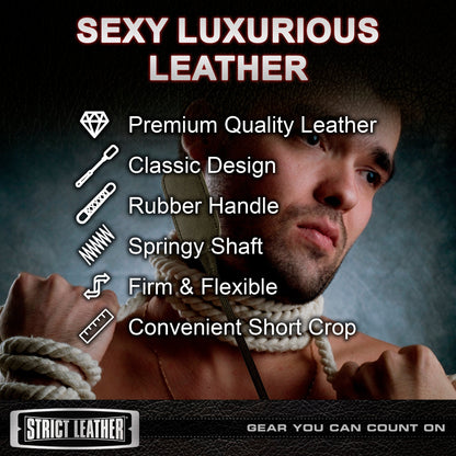 Strict Leather Short Riding Crop