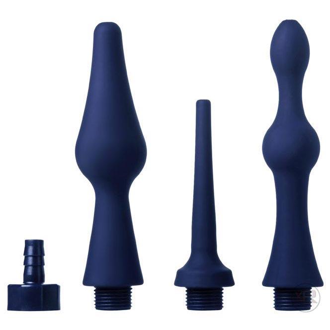 CleanStream 3pc Silicone Enema Attachment Set