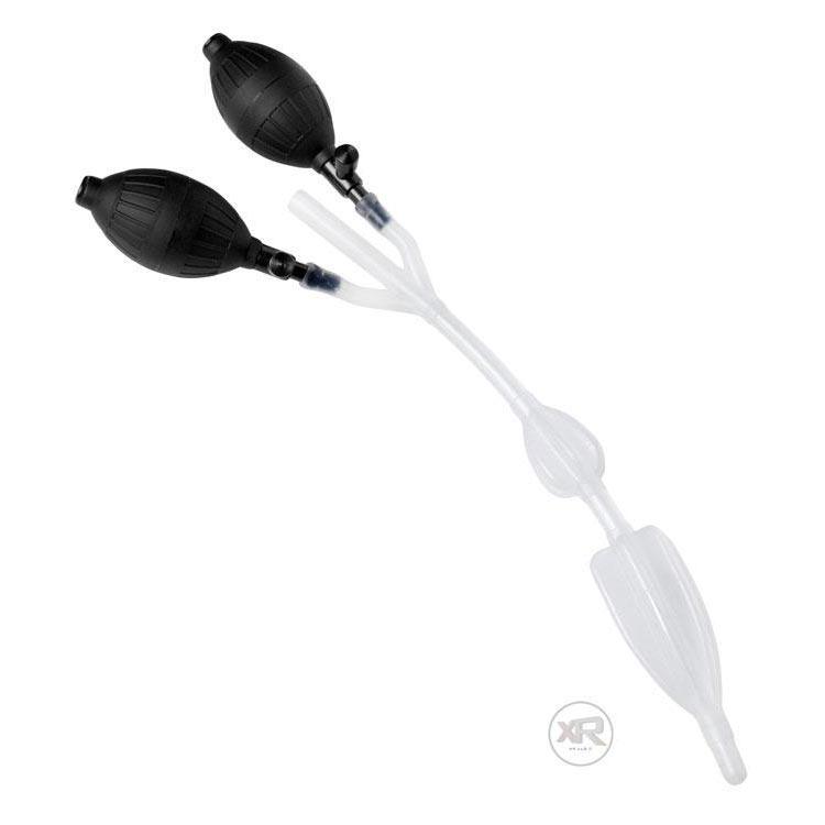 The CleanStream Silicone Inflatable Double Bulb System