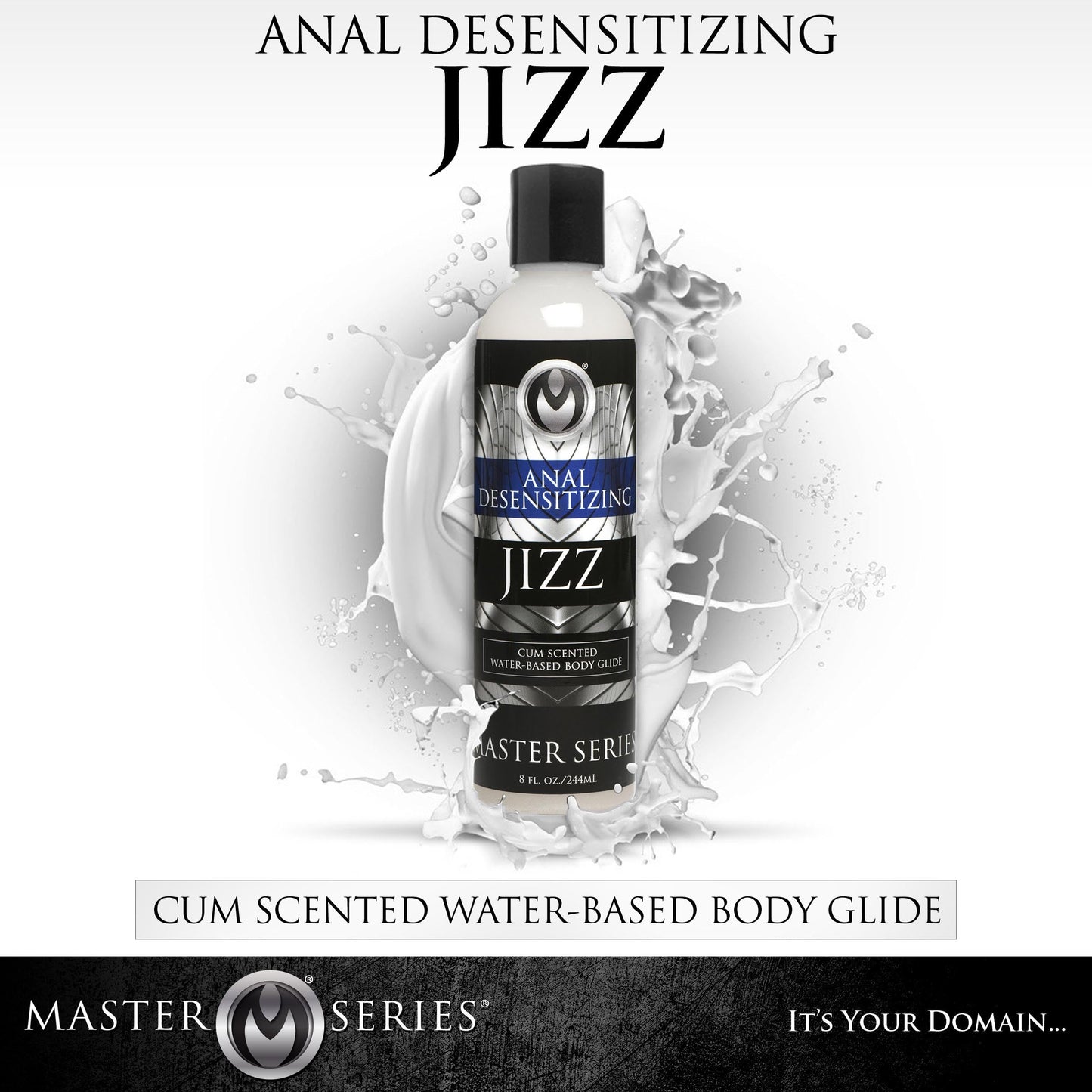 8.5oz Jizz Cum Scented Desensitizing Lube