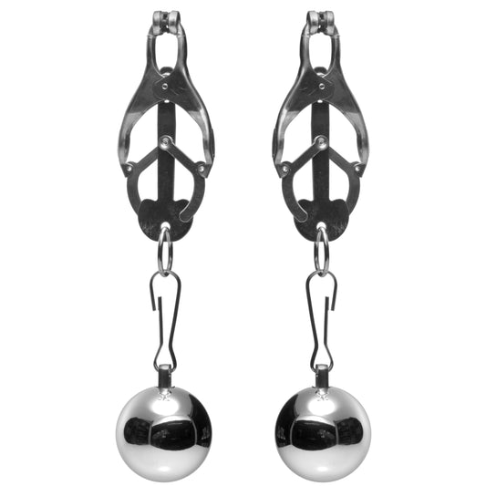 Deviant Monarch Weighted Nipple Clamps