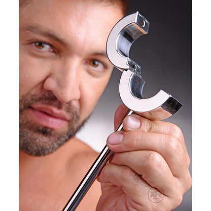 Locking Mounted CBT Scrotum Cuff with Bar