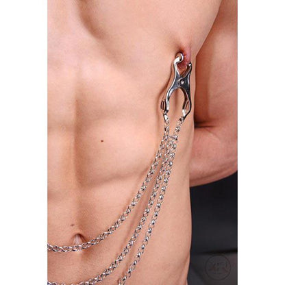 Affix Triple Chain Nipple Clamps