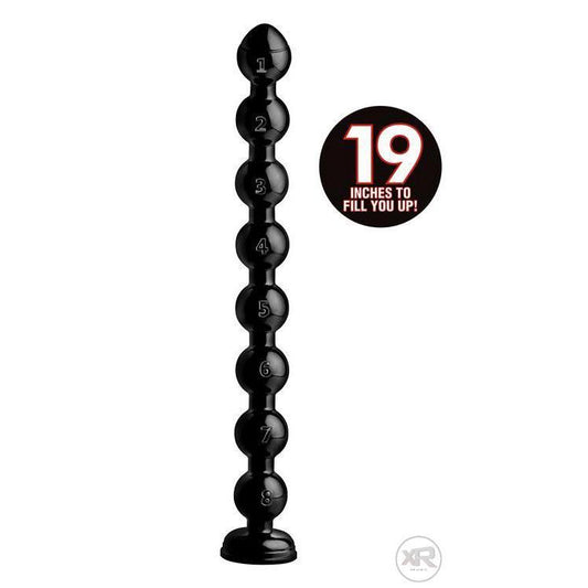 Hosed 2" Beaded Anal Snake