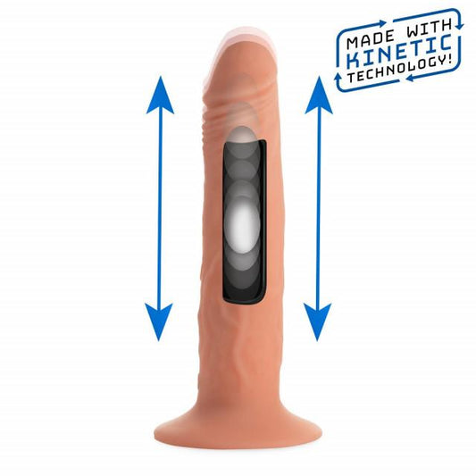 Kinetic Thumping 7X Remote Control Dildo