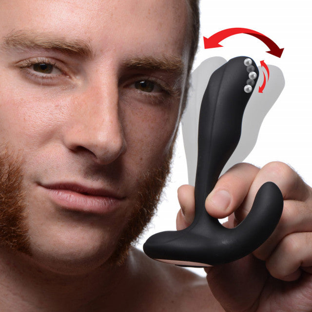7X Bendable Prostate Stimulator with Stroking Bead