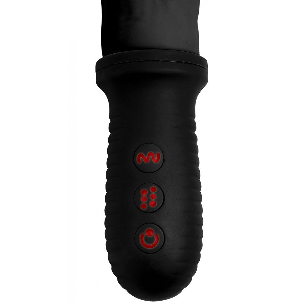 8X Auto Pounder Vibrating and Thrusting Dildo with Handle
