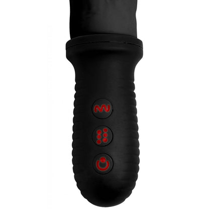 8X Auto Pounder Vibrating and Thrusting Dildo with Handle