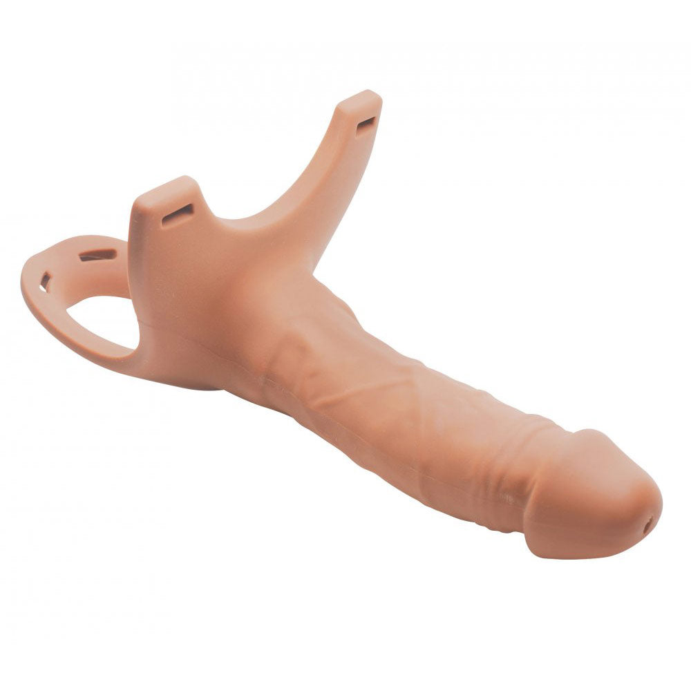 Hollow Silicone Dildo Strap-On