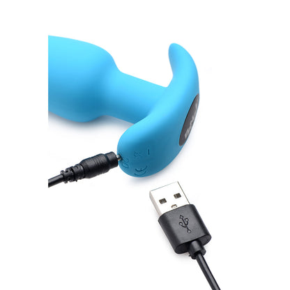 Remote Control 21X Vibrating Silicone Butt Plug