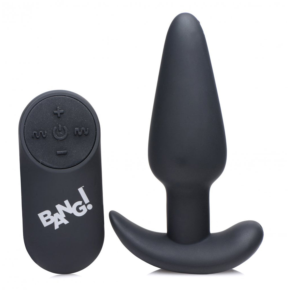 Remote Control 21X Vibrating Silicone Butt Plug