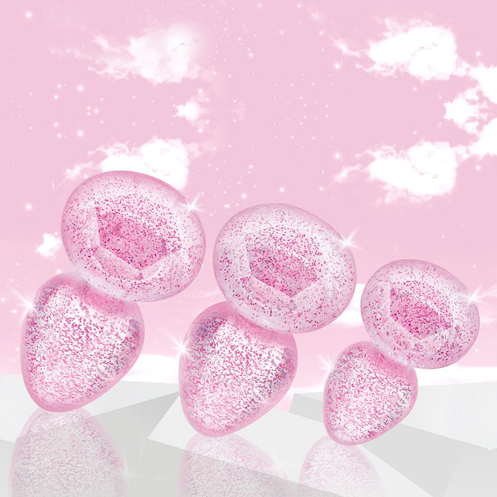 Glitter Gem Anal Plug Set