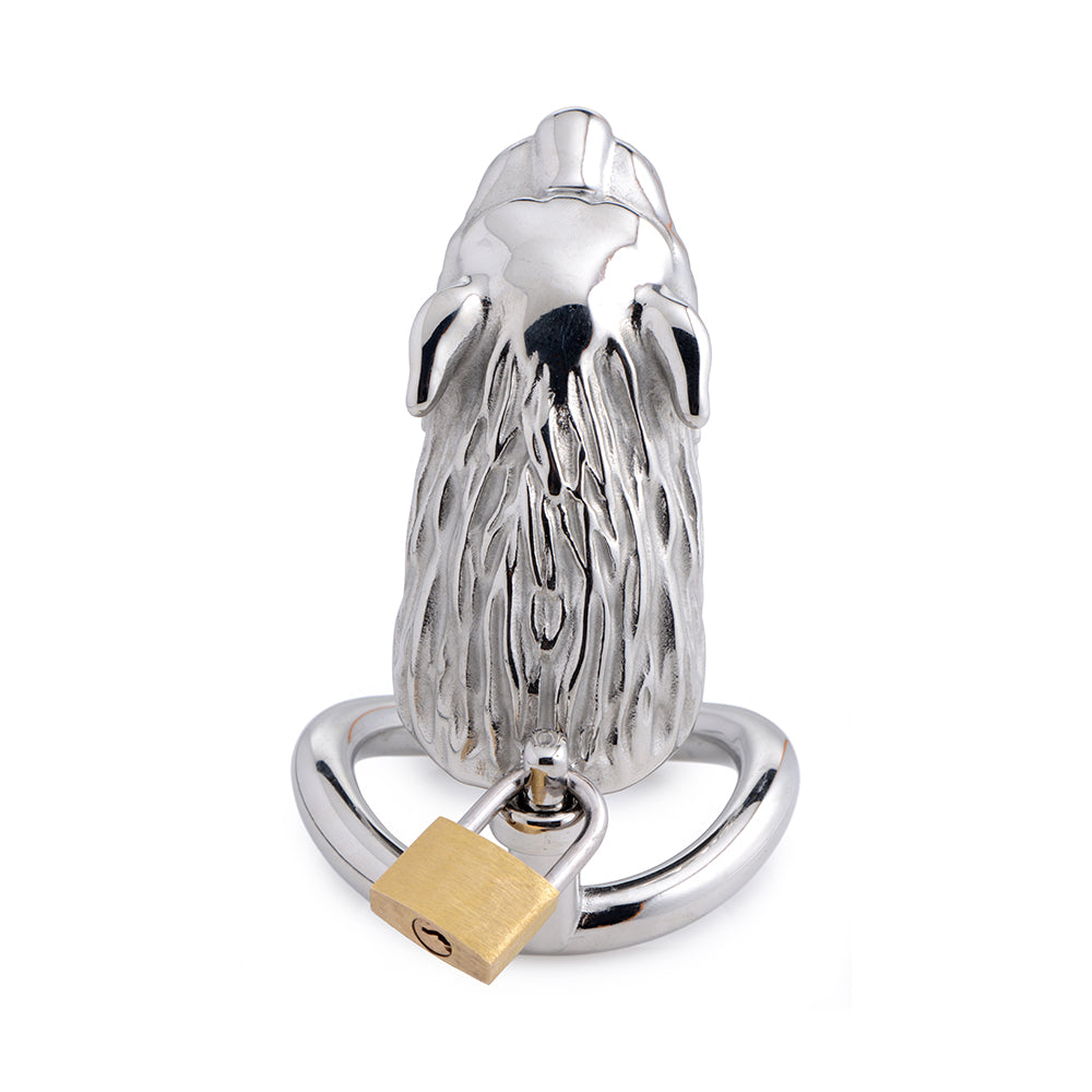Tiger King Locking Chastity Cage