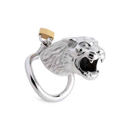Tiger King Locking Chastity Cage