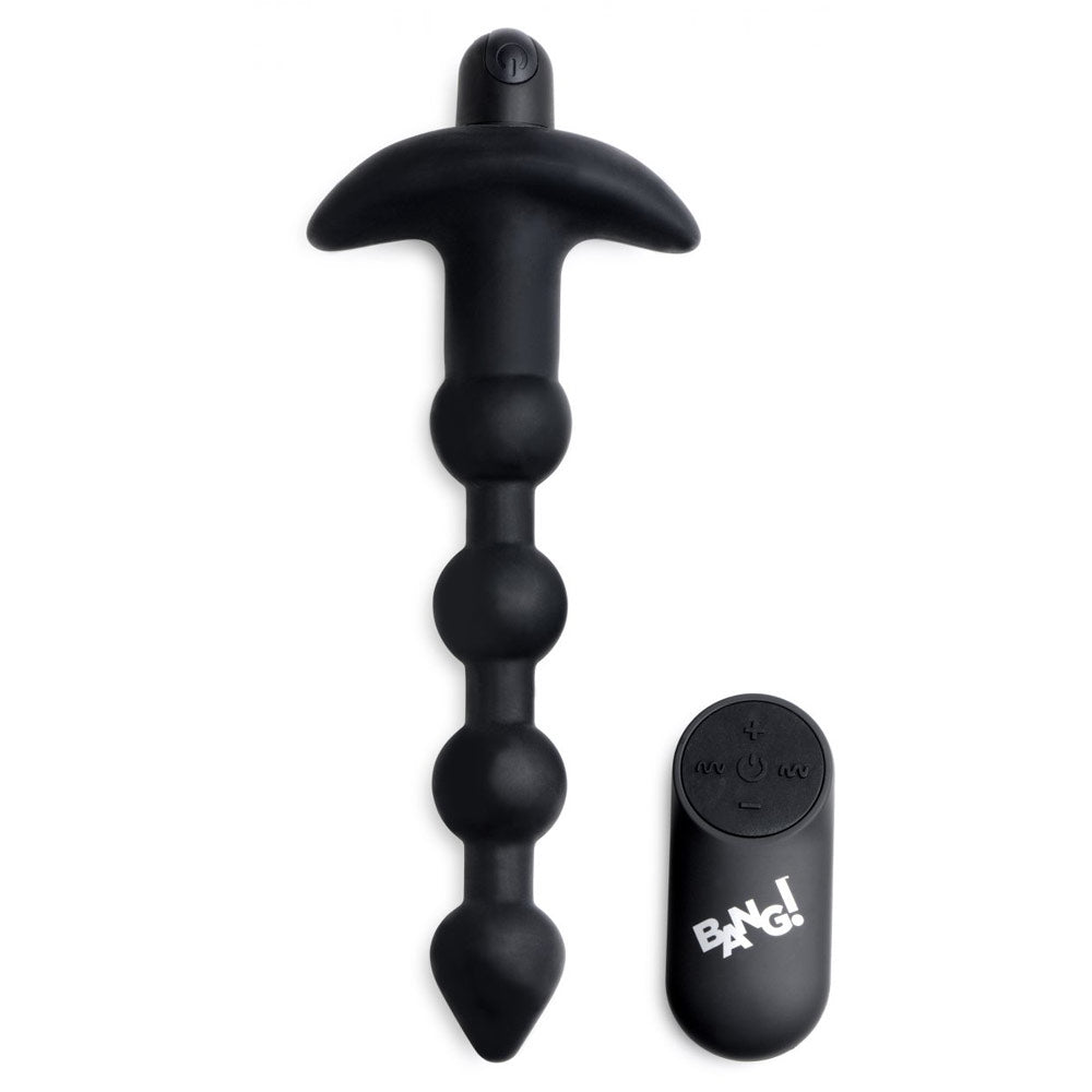 Remote Control Vibrating Silicone Anal Beads