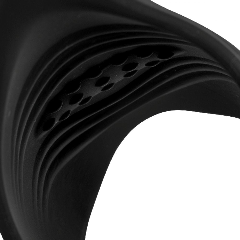 10X Pleasure Stroke Vibrating Silicone Penis Sleeve