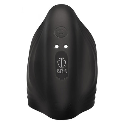 10X Pleasure Stroke Vibrating Silicone Penis Sleeve