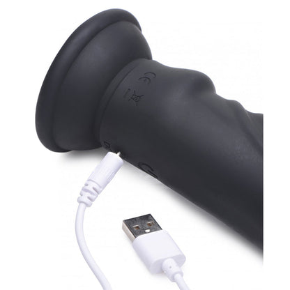 E-Stim Pro 5x Vibrating Dildo with Remote Control