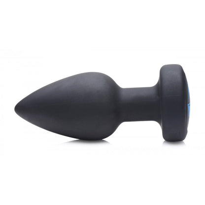 E-Stim Pro Silicone Vibrating Anal Plug with Remote Control