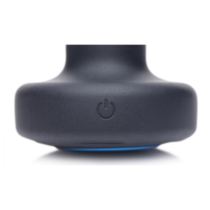 E-Stim Pro Silicone Vibrating Anal Plug with Remote Control