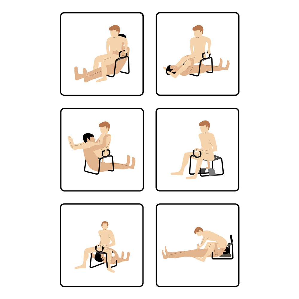 Bangin Bench EZ-Ride Sex Stool with Handles