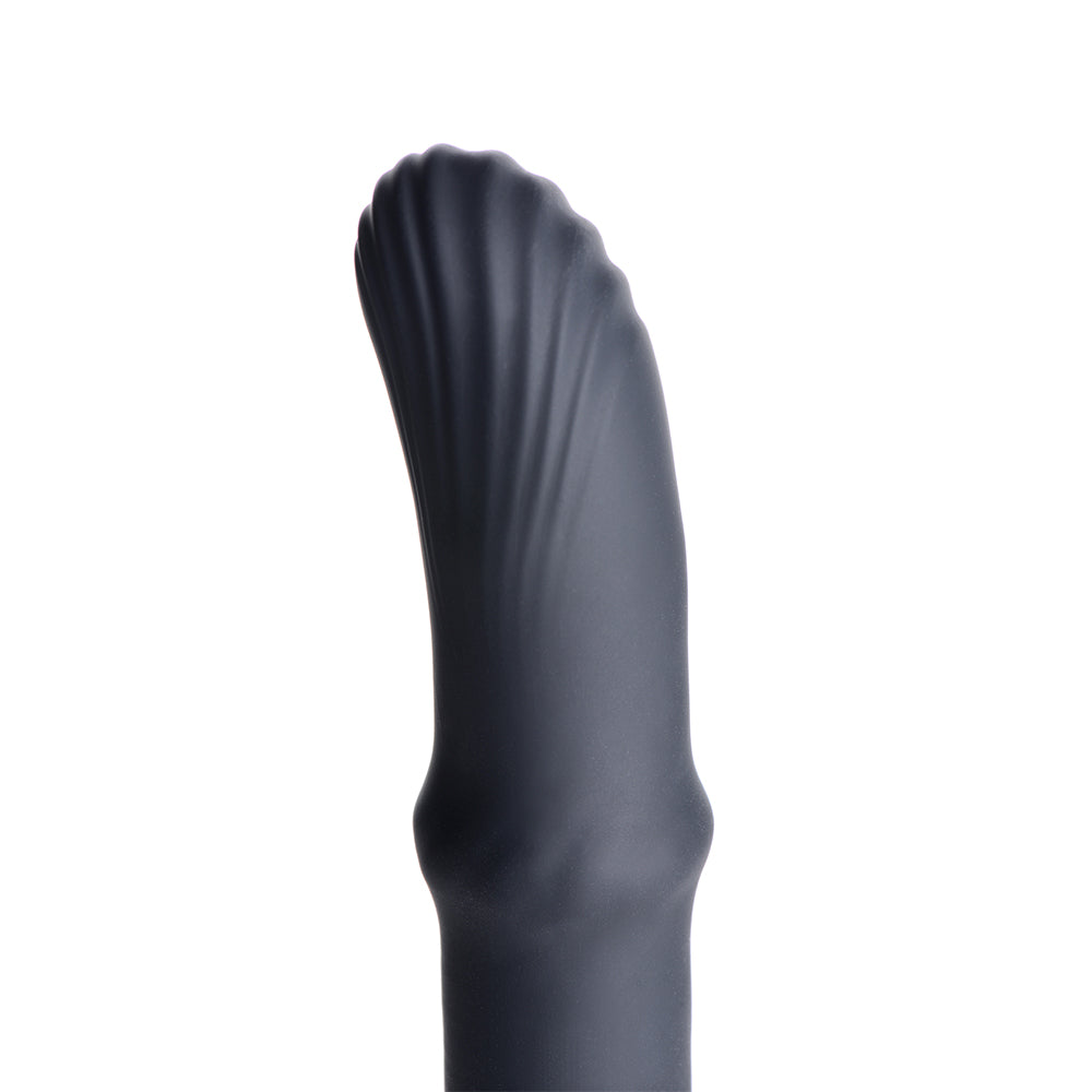 Sliding Shaft Silicone Anal Vibrating Plug