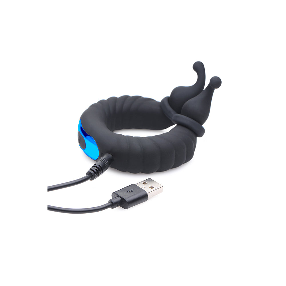 10X Cobra Dual Stimulation Silicone Cock Ring