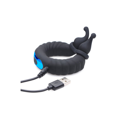10X Cobra Dual Stimulation Silicone Cock Ring