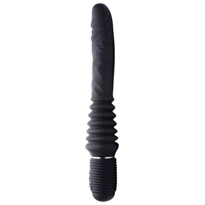 10X Silicone Vibrating and Thrusting Dildo