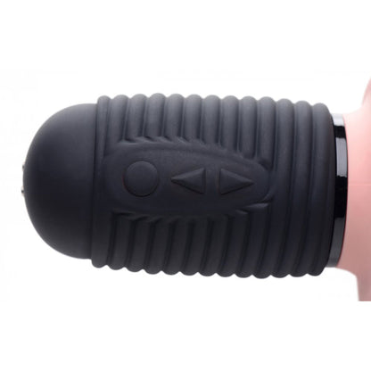 Power Pounder Vibrating and Thrusting Silicone Dildo