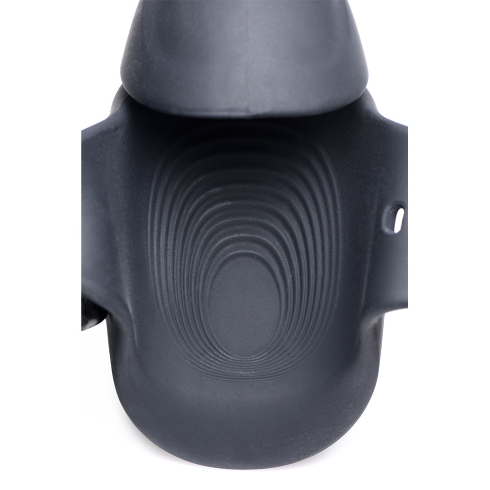 8X Vibrating Silicone Penis Head Stimulator