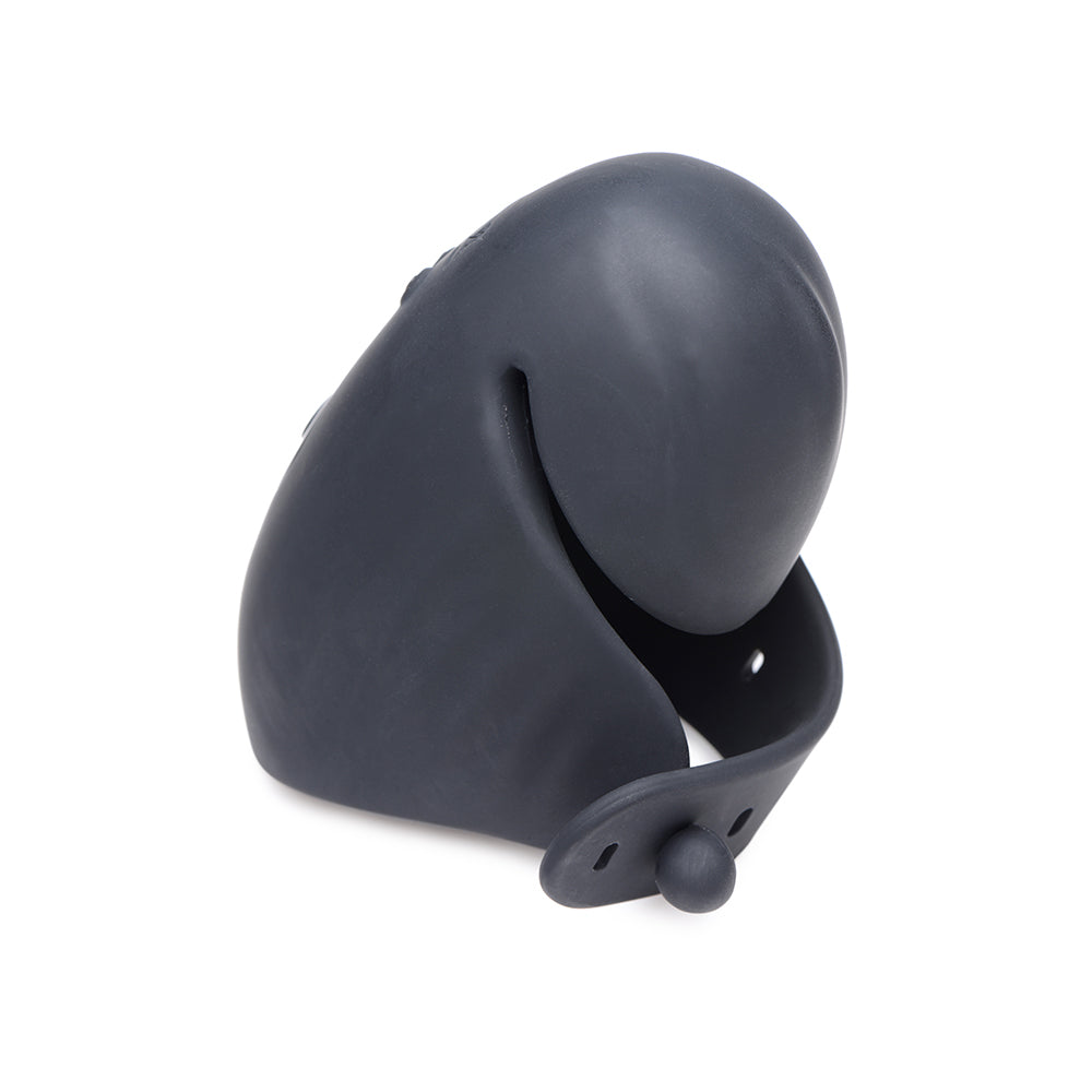 8X Vibrating Silicone Penis Head Stimulator