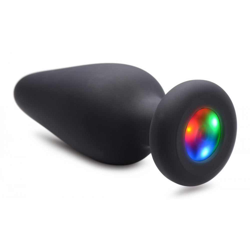 Light Up Silicone Anal Plug