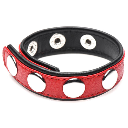 Leather Speed Snap Cock Ring