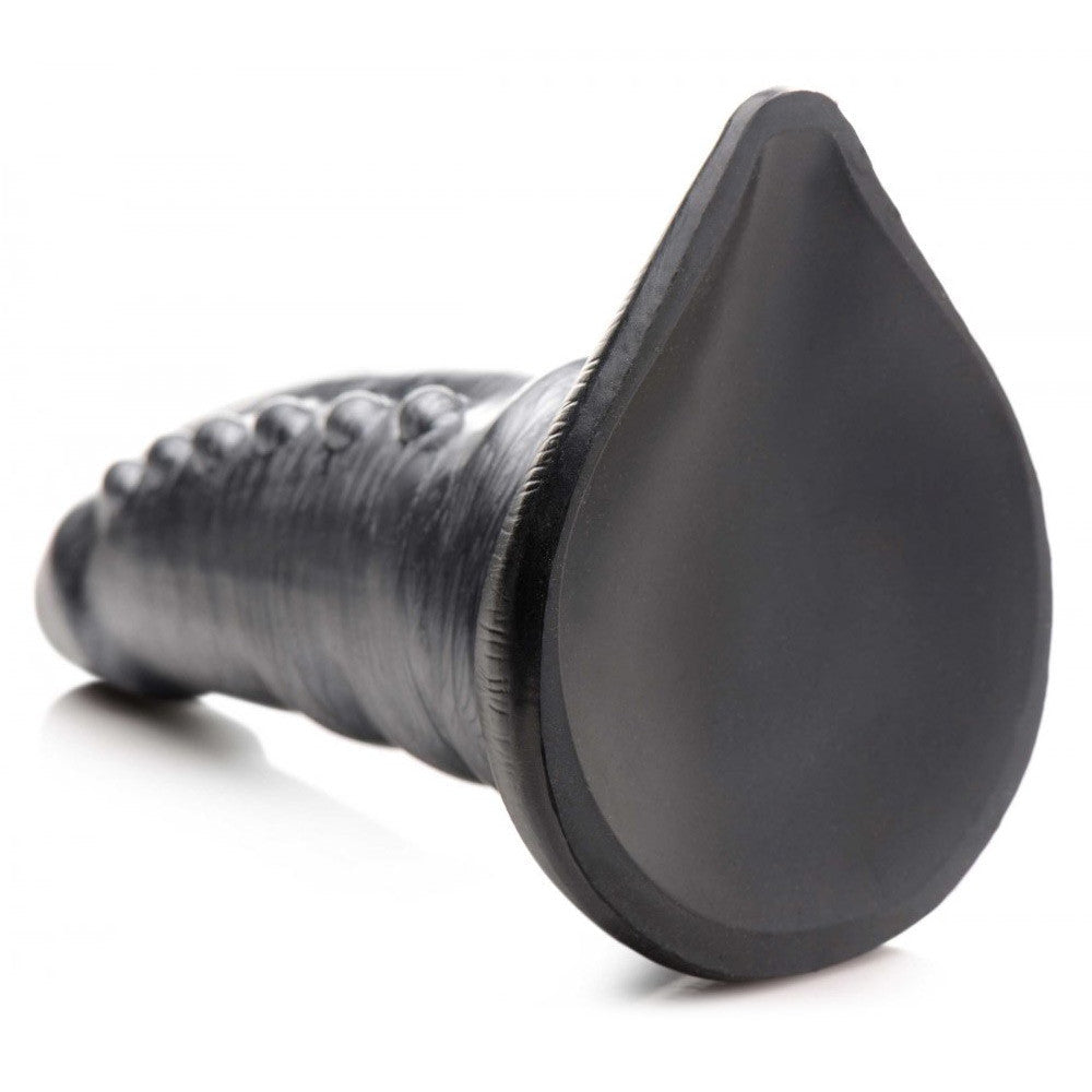 Beastly Tapered Bumpy Silicone Dildo