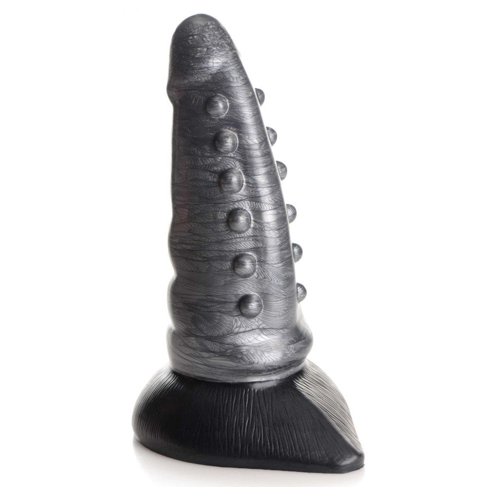Beastly Tapered Bumpy Silicone Dildo