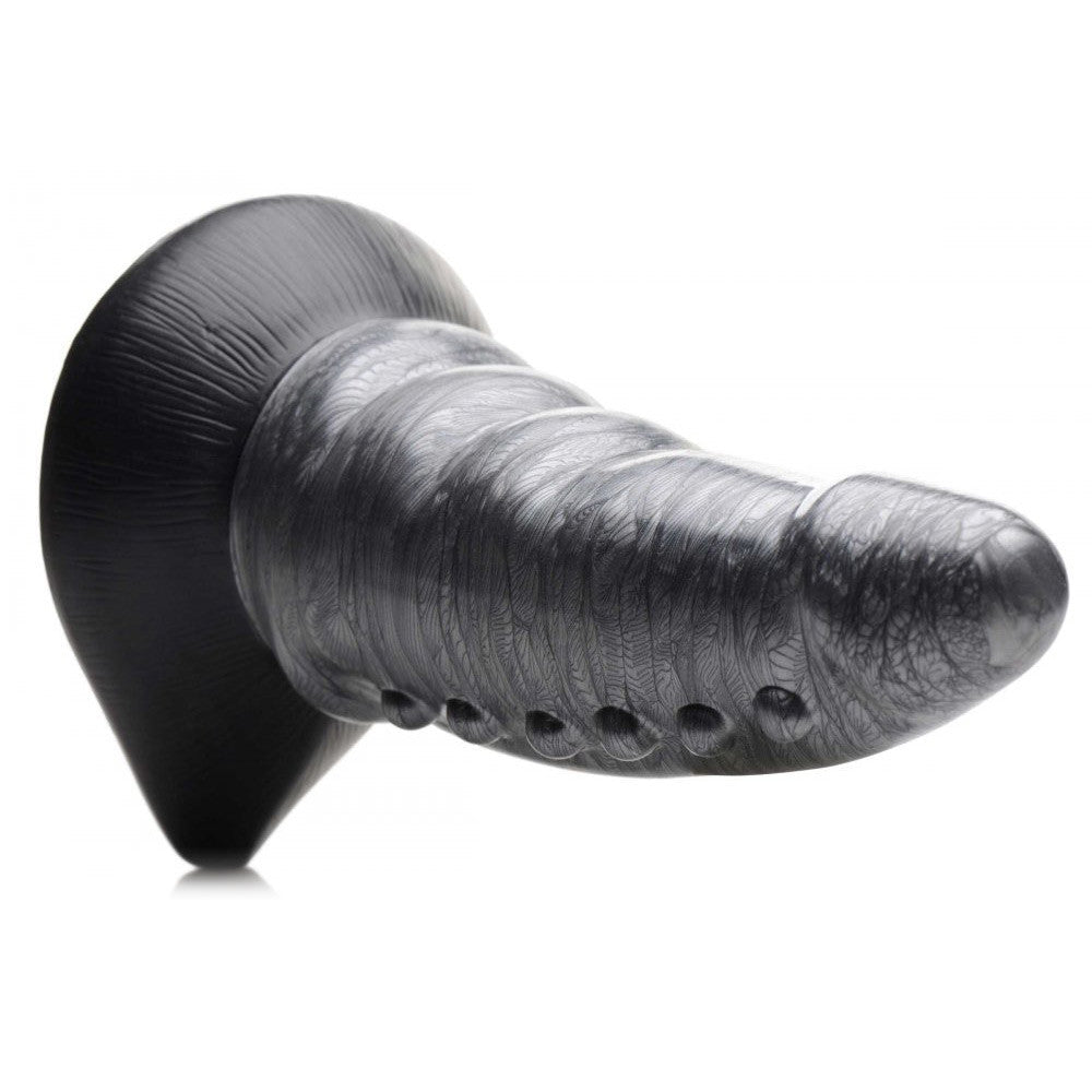 Beastly Tapered Bumpy Silicone Dildo