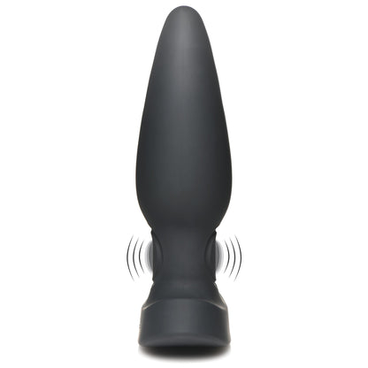 25X Pulsing and Vibrating Silicone Plug with Remote