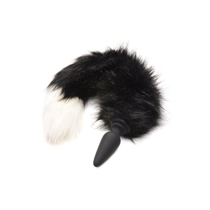 Large Anal Plug with Interchangeable Fox Tail