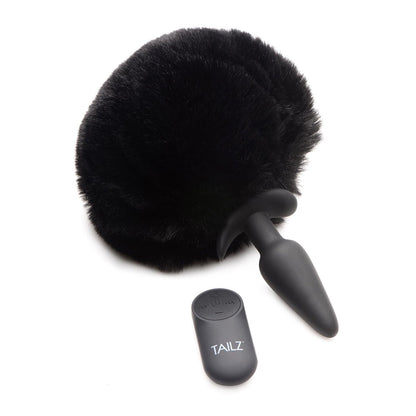 Small Vibrating Anal Plug with Interchangeable Bunny Tail