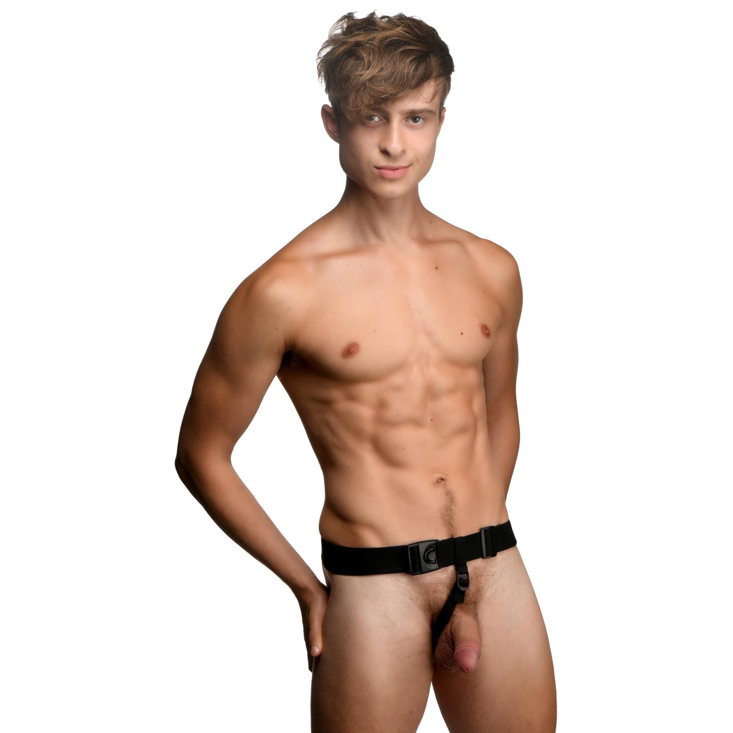 P-Spot Plugger 28X Silicone Prostate Plug with Comfort Harness and Remote Control