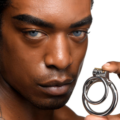 Locking Cock and Ball Ring