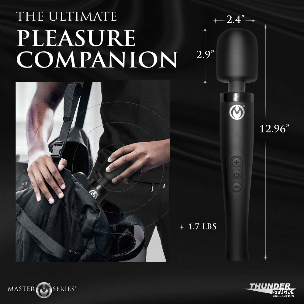 Thunderstick Pro Silicone Wand Massager