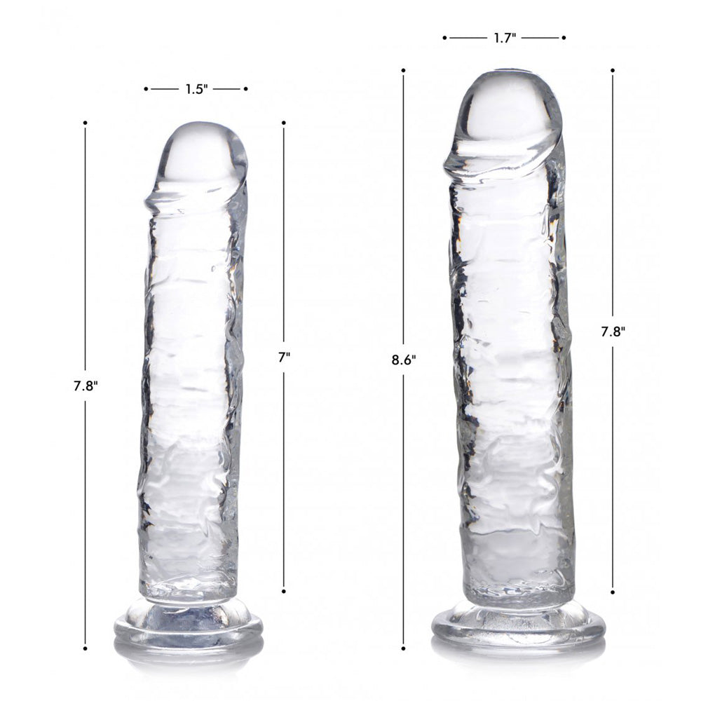 Slim C-Thru Clear Dildo
