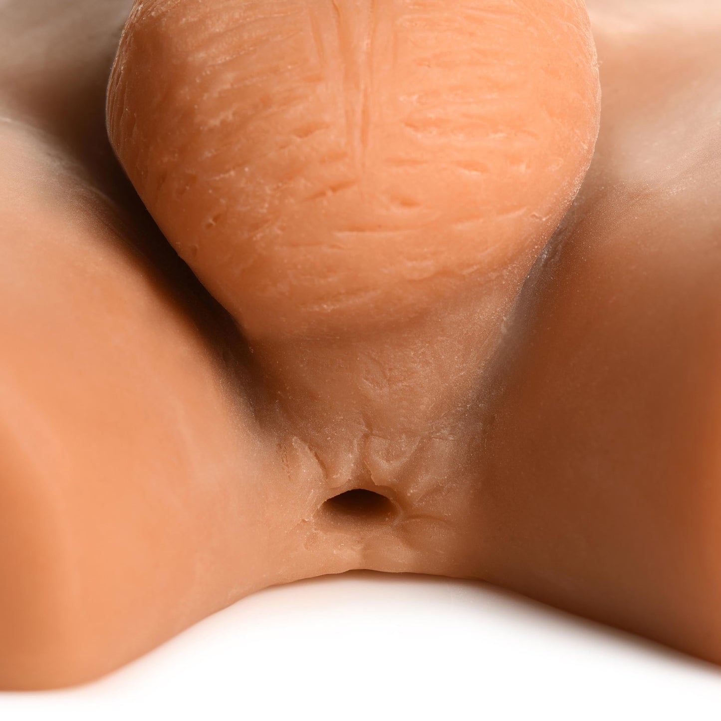 Male Ass Masturbator with Posable Dildo