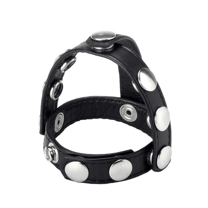Strict Leather Snap-On Cock and Ball Harness